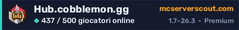 Banner del server Hub.cobblemon.gg