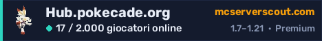 Banner del server Hub.pokecade.org