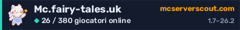 Banner del server Mc.fairy-tales.uk