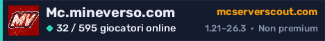 Banner del server Mc.mineverso.com