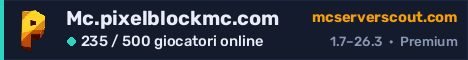 Banner del server Mc.pixelblockmc.com
