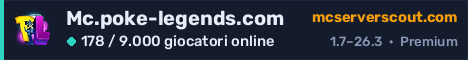 Banner del server Mc.poke-legends.com