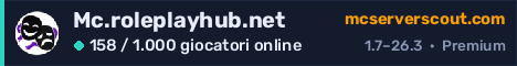 Banner del server Mc.roleplayhub.net