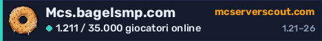 Banner del server Mcs.bagelsmp.com