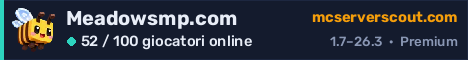 Banner del server Meadowsmp.com