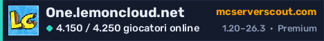Banner del server One.lemoncloud.net