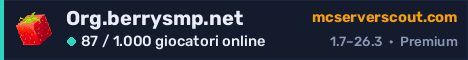 Banner del server Org.berrysmp.net