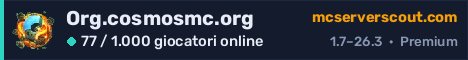Banner del server Org.cosmosmc.org
