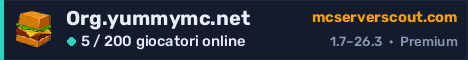 Banner del server Org.yummymc.net