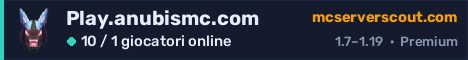 Banner del server Play.anubismc.com