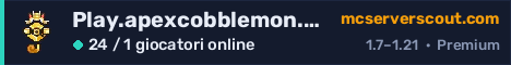 Banner del server Play.apexcobblemon.com