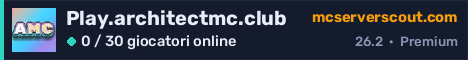 Banner del server Play.architectmc.club