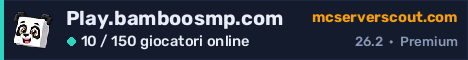 Banner del server Play.bamboosmp.com