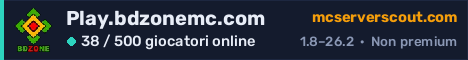 Banner del server Play.bdzonemc.com