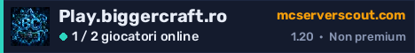 Banner del server Play.biggercraft.ro