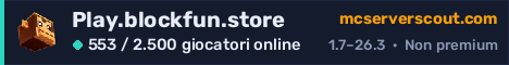 Banner del server Play.blockfun.store