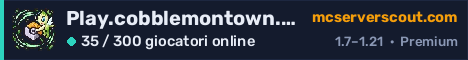 Banner del server Play.cobblemontown.com