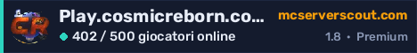 Banner del server Play.cosmicreborn.com