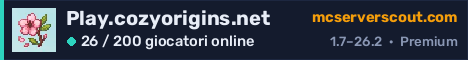 Banner del server Play.cozyorigins.net