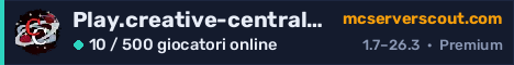 Banner del server Play.creative-central.net