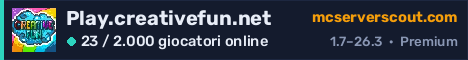 Banner del server Play.creativefun.net