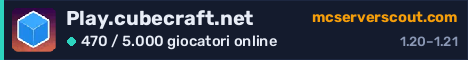 Banner del server Play.cubecraft.net