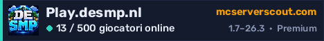 Banner del server Play.desmp.nl