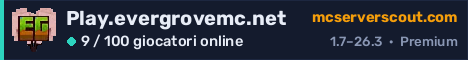 Banner del server Play.evergrovemc.net