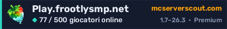 Banner del server Play.frootlysmp.net