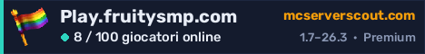 Banner del server Play.fruitysmp.com