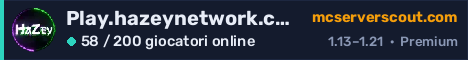 Banner del server Play.hazeynetwork.com