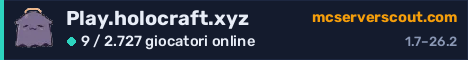 Banner del server Play.holocraft.xyz