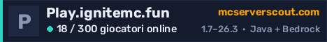 Banner del server Play.ignitemc.fun
