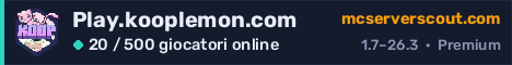 Banner del server Play.kooplemon.com