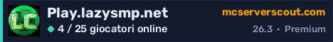 Banner del server Play.lazysmp.net