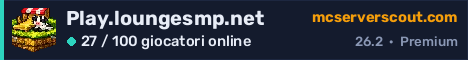 Banner del server Play.loungesmp.net
