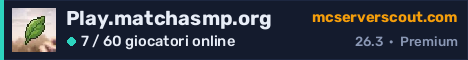 Banner del server Play.matchasmp.org
