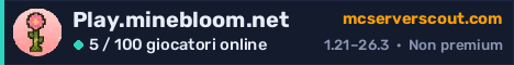 Banner del server Play.minebloom.net