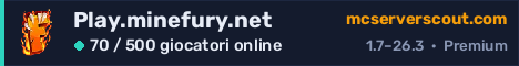 Banner del server Play.minefury.net
