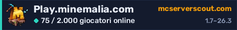 Banner del server Play.minemalia.com