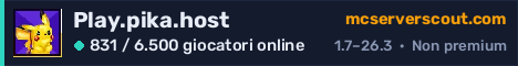 Banner del server Play.pika.host