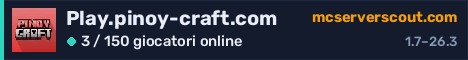 Banner del server Play.pinoy-craft.com
