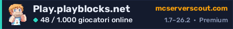 Banner del server Play.playblocks.net