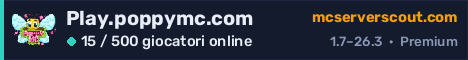 Banner del server Play.poppymc.com
