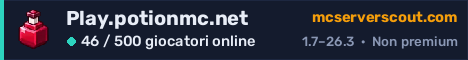 Banner del server Play.potionmc.net