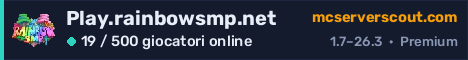 Banner del server Play.rainbowsmp.net