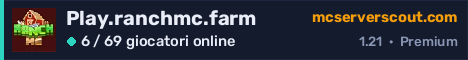 Banner del server Play.ranchmc.farm