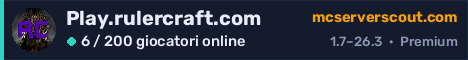 Banner del server Play.rulercraft.com