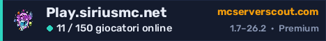 Banner del server Play.siriusmc.net