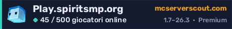 Banner del server Play.spiritsmp.org